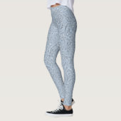 Leggings feuille saphir (Gauche)