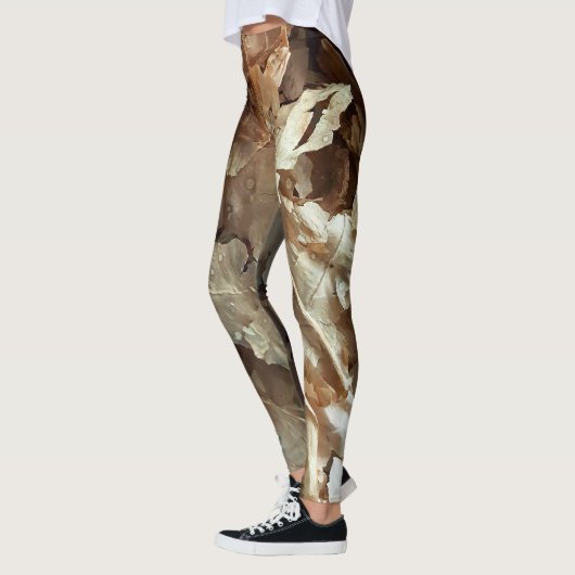 Leggings Feuille sec de tabac (Gauche)