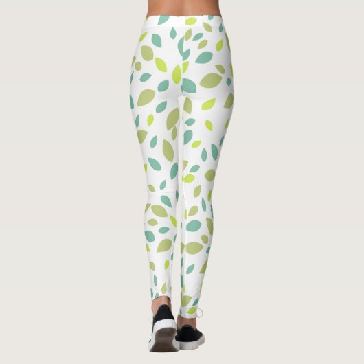 Leggings Feuille (vert) (Dos)