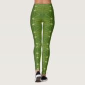 Leggings feuille verte (Dos)
