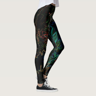 Leggings Feuilles......