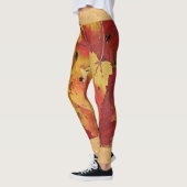 Leggings Feuilles Abstraits (Gauche)