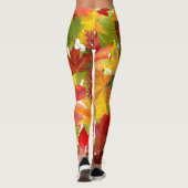 Leggings Feuilles automnales d'automne (Dos)