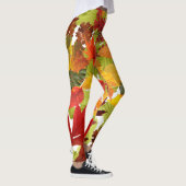 Leggings Feuilles automnales d'automne (Droite)