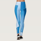 Leggings Feuilles Bleues (Dos)