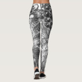 LEGGINGS FEUILLES D'ARGENT (Dos)