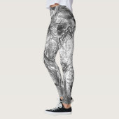 LEGGINGS FEUILLES D'ARGENT (Gauche)