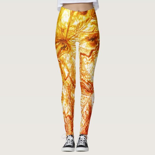 LEGGINGS FEUILLES D'AUTOMNE (Devant)