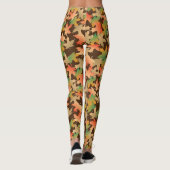 Leggings Feuilles d'automne (Dos)