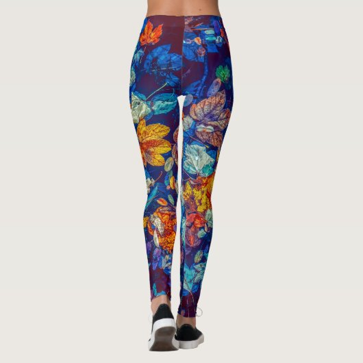 Leggings Feuilles d'automne (Dos)