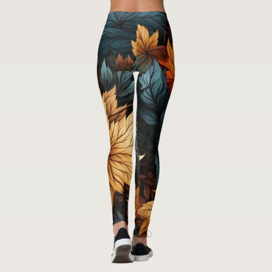 Leggings Feuilles d'automne (Dos)