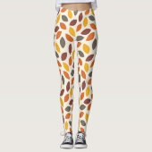 Leggings Feuilles d'automne (Devant)
