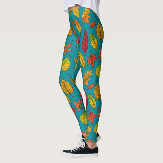 Leggings Feuilles d'automne (Gauche)