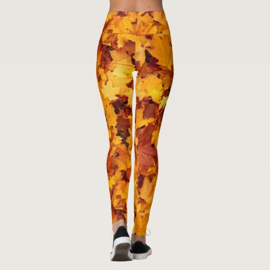 Leggings Feuilles d'automne (Dos)