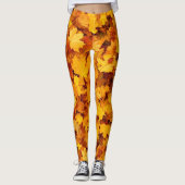 Leggings Feuilles d'automne (Devant)