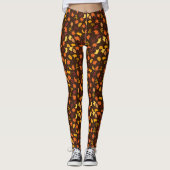 Leggings Feuilles d'automne (Devant)