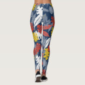 Leggings Feuilles d'automne (Dos)