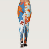 Leggings Feuilles d'automne (Dos)