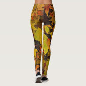 Leggings - Feuilles d'automne 1 (Dos)