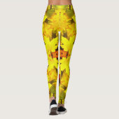 Leggings Feuilles d'automne ~Octobre ~ Halloween ~Thanksgiv (Dos)