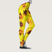 Leggings Feuilles d'automne ~Octobre ~ Halloween ~Thanksgiv (Droite)
