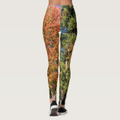 Leggings Feuilles d'automne tombant sur votre (Dos)