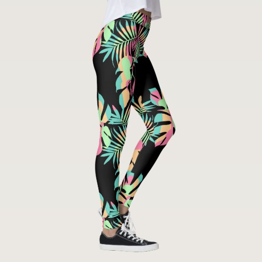 Leggings Feuilles de couleurs (Droite)