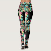 Leggings Feuilles de couleurs (Dos)