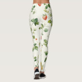 Leggings Feuilles de Fraises Jardin (Dos)