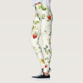 Leggings Feuilles de Fraises Jardin (Gauche)