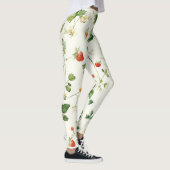 Leggings Feuilles de Fraises Jardin (Droite)