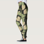 Leggings Feuilles de jungle tropicale (Gauche)