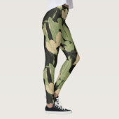 Leggings Feuilles de jungle tropicale (Droite)