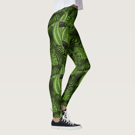 Leggings Feuilles de la jungle (Droite)