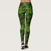 Leggings Feuilles de la jungle (Dos)