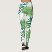 Leggings Feuilles de la jungle tropicale (Dos)