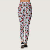 Leggings Feuilles de Maple Rouge d'Orignal (Dos)