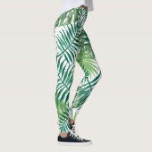 Leggings Feuilles de palmiers tropicaux modernes (Droite)