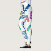 LEGGINGS FEUILLES DE PILOTES (Gauche)