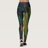 Leggings Feuilles de serpent (Dos)