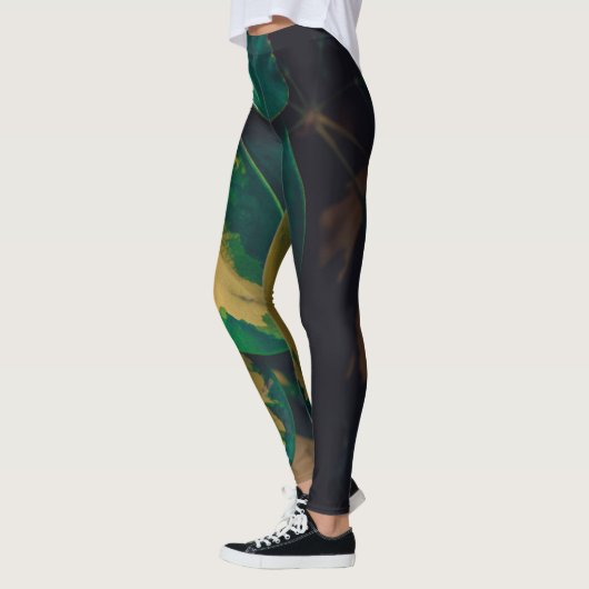 Leggings Feuilles de serpent (Gauche)