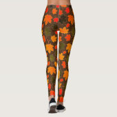 Leggings Feuilles d'érable (Dos)