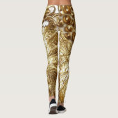 LEGGINGS FEUILLES D'OR (Dos)