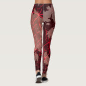 Leggings Feuilles d'or 1 (Dos)
