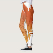 Leggings Feuilles en chute - Automne (Gauche)