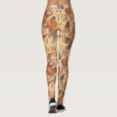 Leggings Feuilles et baies automnales (Dos)