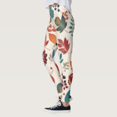 Leggings Feuilles et Baies Éparpillées (Gauche)