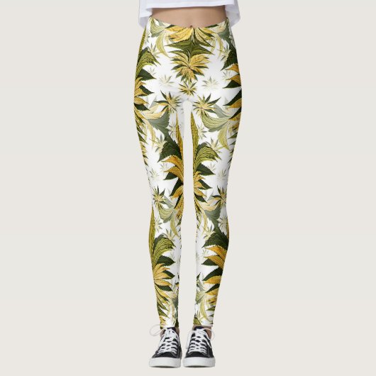 Leggings Feuilles japonais de l'érable........ (Devant)