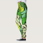Leggings Feuilles Monstera #3 (Gauche)