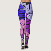 Leggings Feuilles Monstera #4 (Dos)